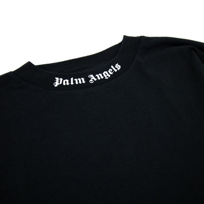 Palm Angels Over Logo T Shirt Black/white
