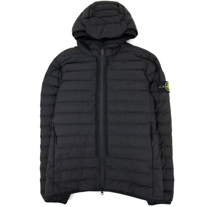 Stone Island 42725 O-cottonr Nylon Tela Jacket Black V0029