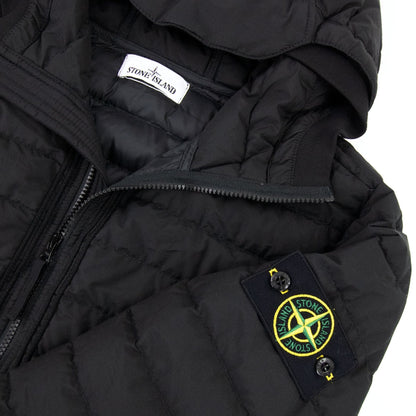Stone Island 42725 O-cottonr Nylon Tela Jacket Black V0029