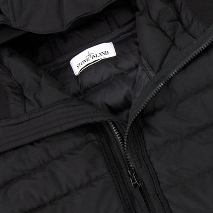 Stone Island 42725 O-cottonr Nylon Tela Jacket Black V0029