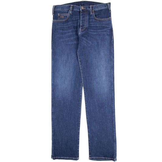 Emporio Armani J21 Regular Fit Denim Jean Denim Blue 0942