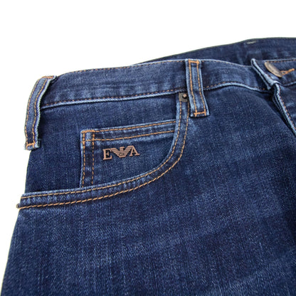 Emporio Armani J21 Regular Fit Denim Jean Denim Blue 0942