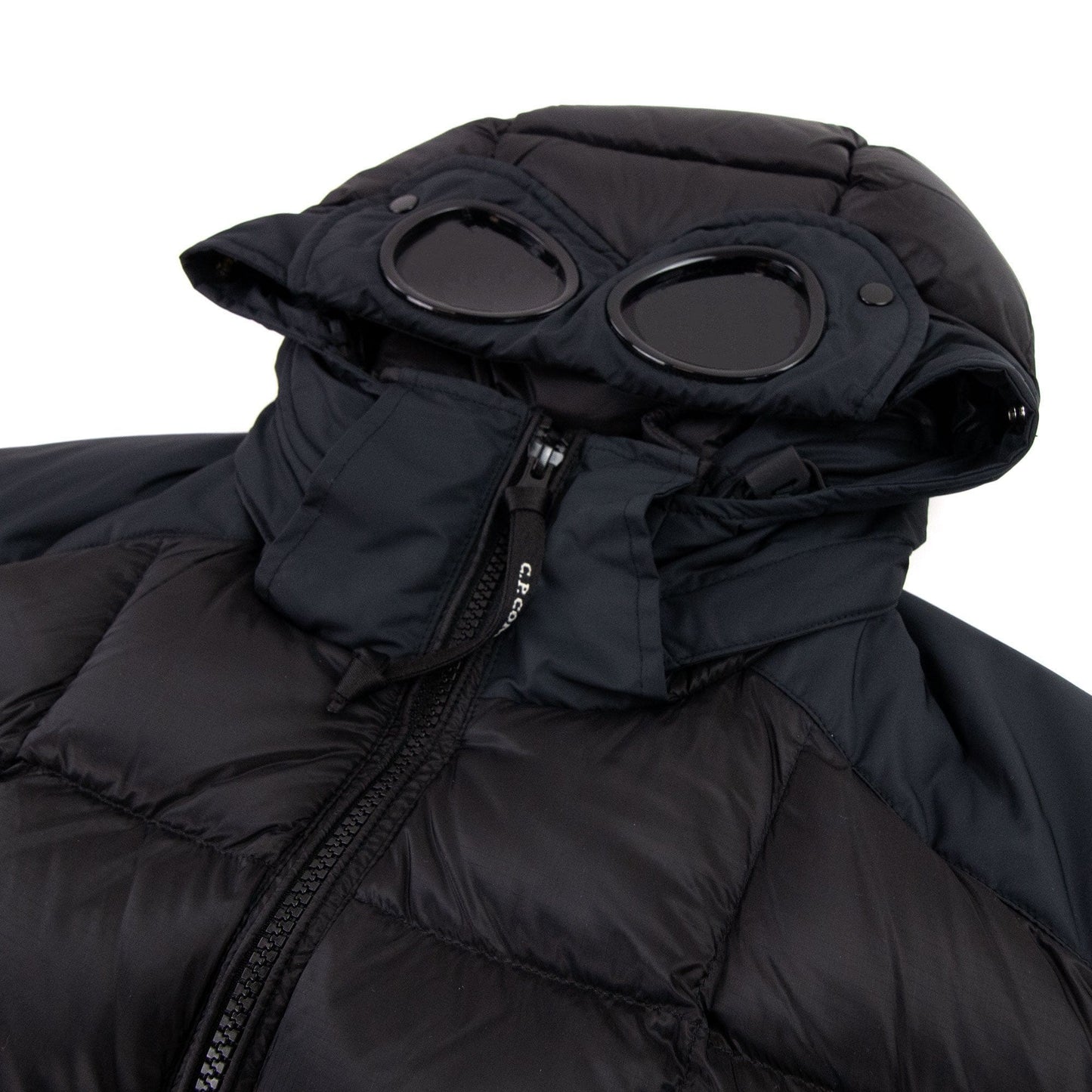 Cp Company Lambswool Nylon Jacket Black 999