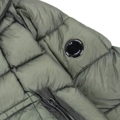Cp Company Dd Shell Medium Down Jacket Stone Grey