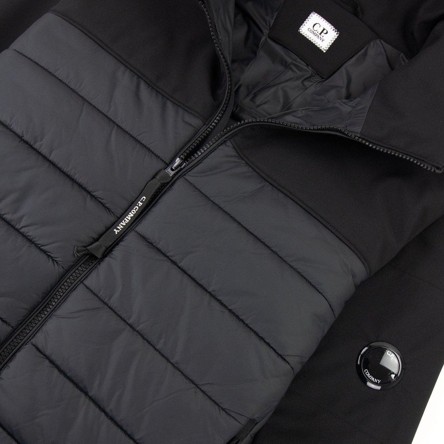 Cp Company R Mixed Medium Jacket Black 999