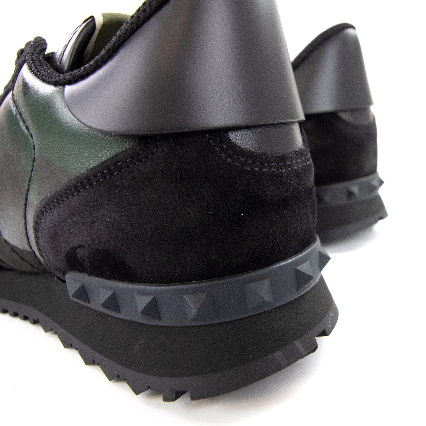 Valentino Rockrunner Camouflage Sneaker Black/green