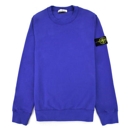 Stone Island 63051 Crewneck Sweatshirt Blue V0043