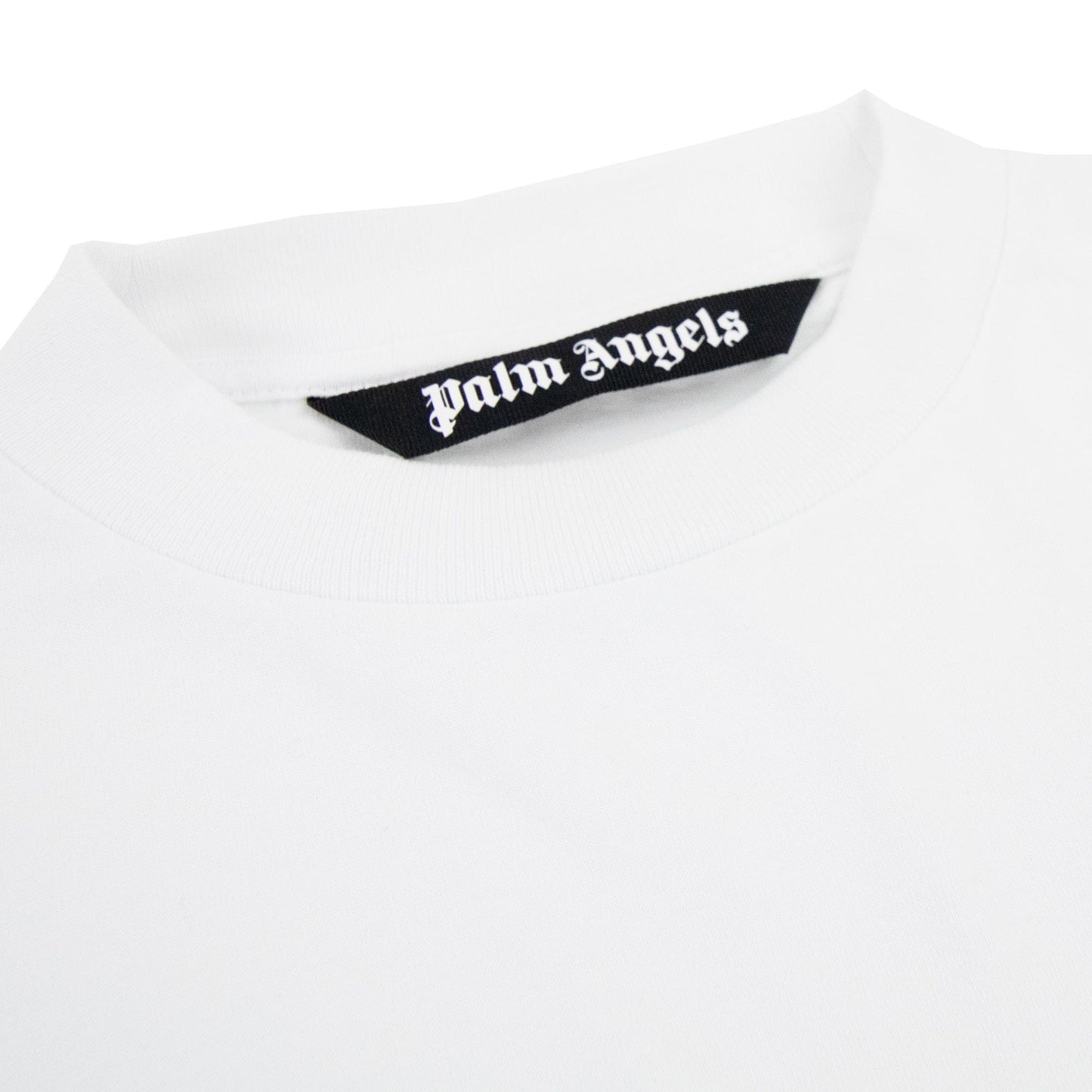 Palm Angels Aspen Sprayed T Shirt White/purple