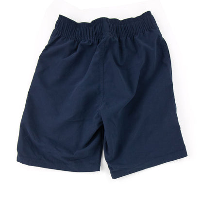 Hugo Boss Kids Thigh Branded Swimshorts Navy