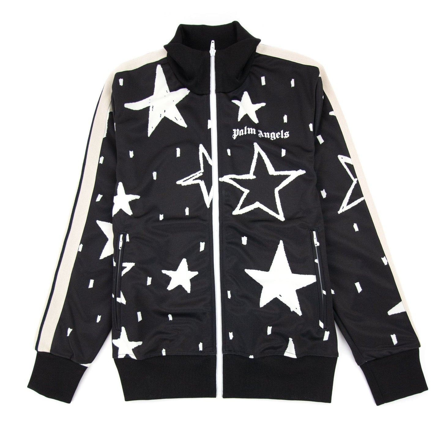 Palm Angels Night Sky Track Jacket Black/white