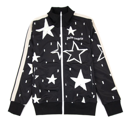 Palm Angels Night Sky Track Jacket Black/white