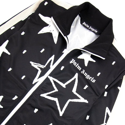 Palm Angels Night Sky Track Jacket Black/white