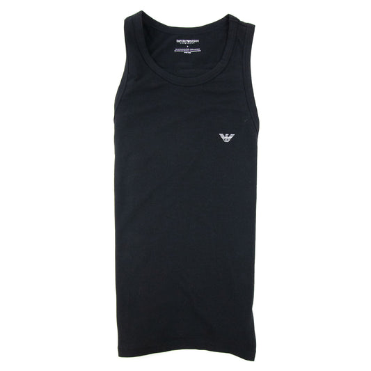 Emporio Armani Logo Tank Top Black