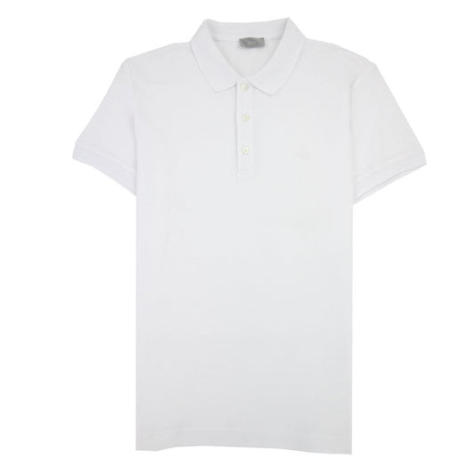 Christian Dior Dior Chest Logo Polo S/s White