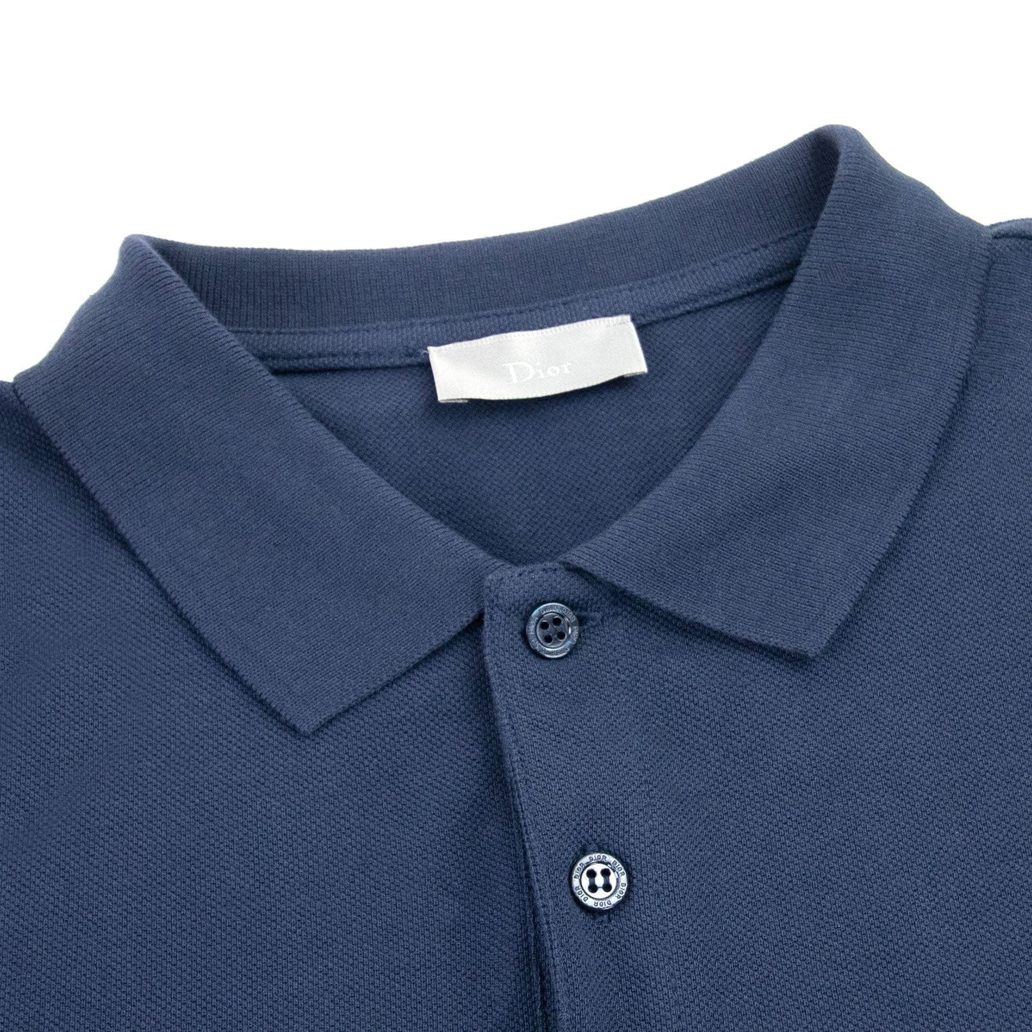 Christian Dior Dior Chest Logo Polo S/s Navy