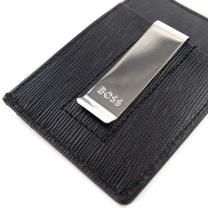 Hugo Boss Gallery A Leather Card Holder Black 001