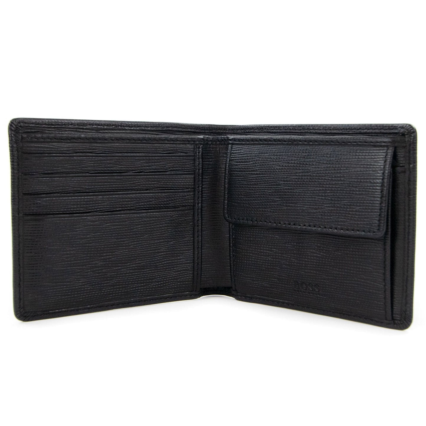Hugo Boss Gallery A Plate Logo Wallet Black 001