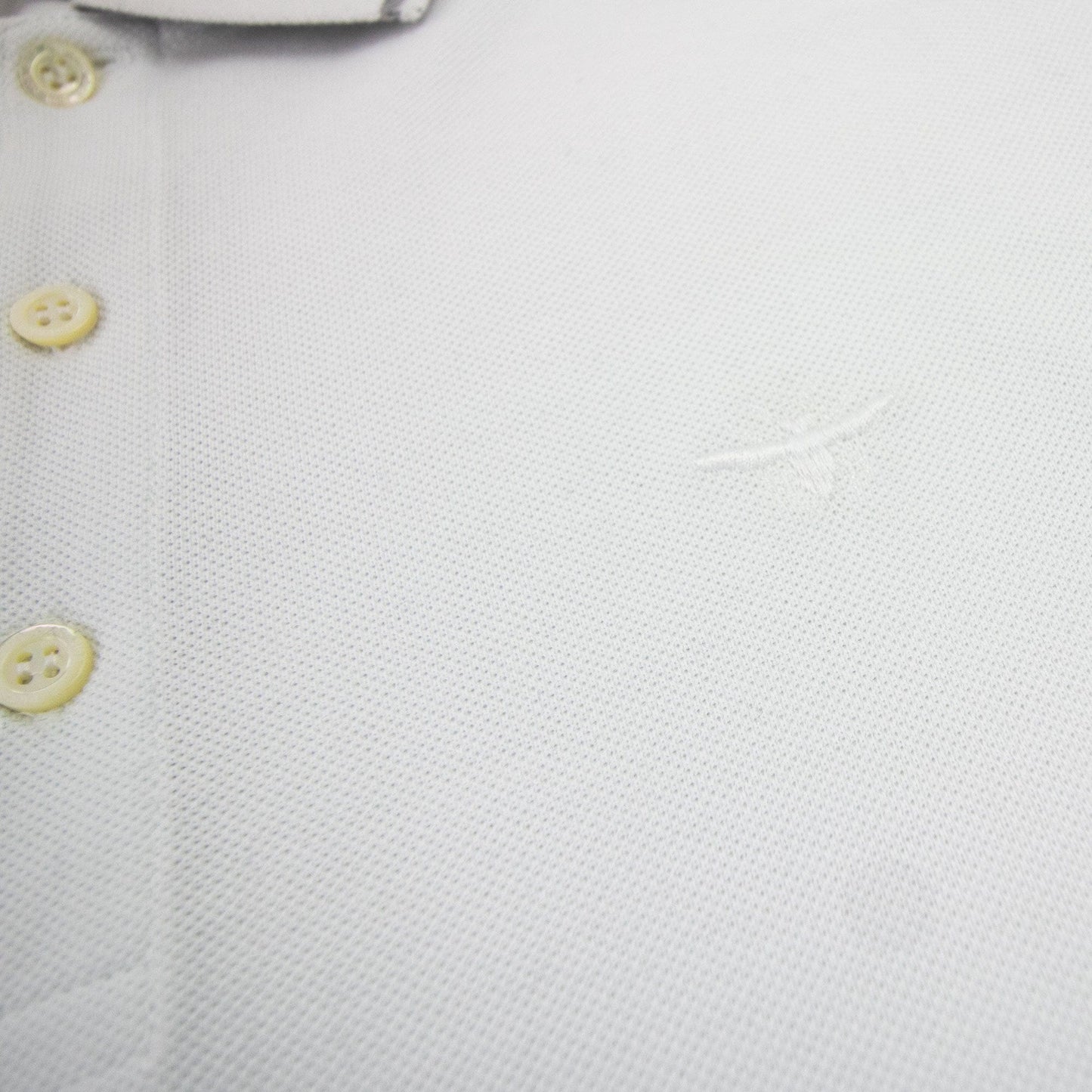 Christian Dior Bee Embroidery Polo S/s White
