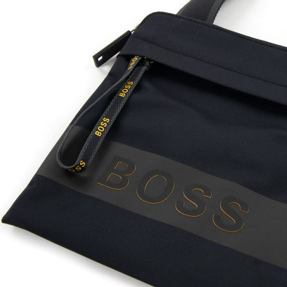 Hugo Boss Magnified B Enveloped Bag Black 001