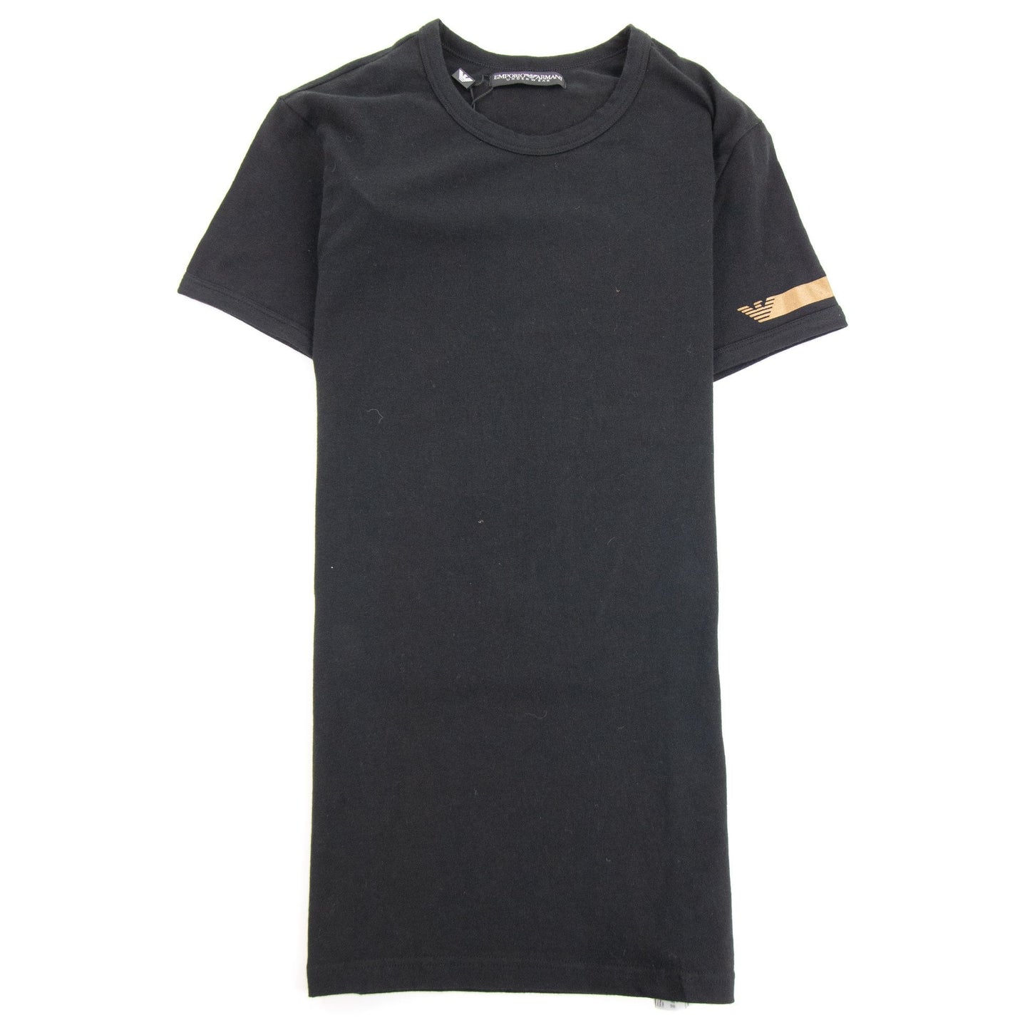 Emporio Armani Arm Tape Logo S/s T Shirt Black