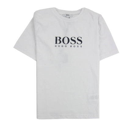 Hugo Boss Boss T/s Big Logo White/black