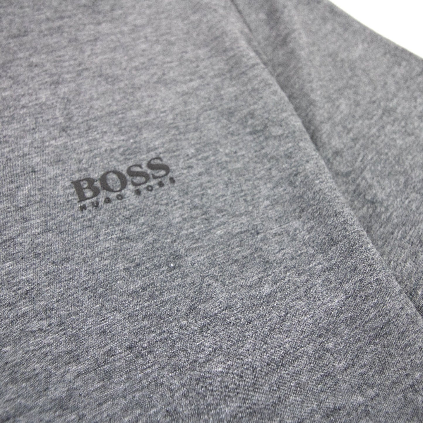 Hugo Boss Regular-fit T-shirt With Contrast Logo Grey 037