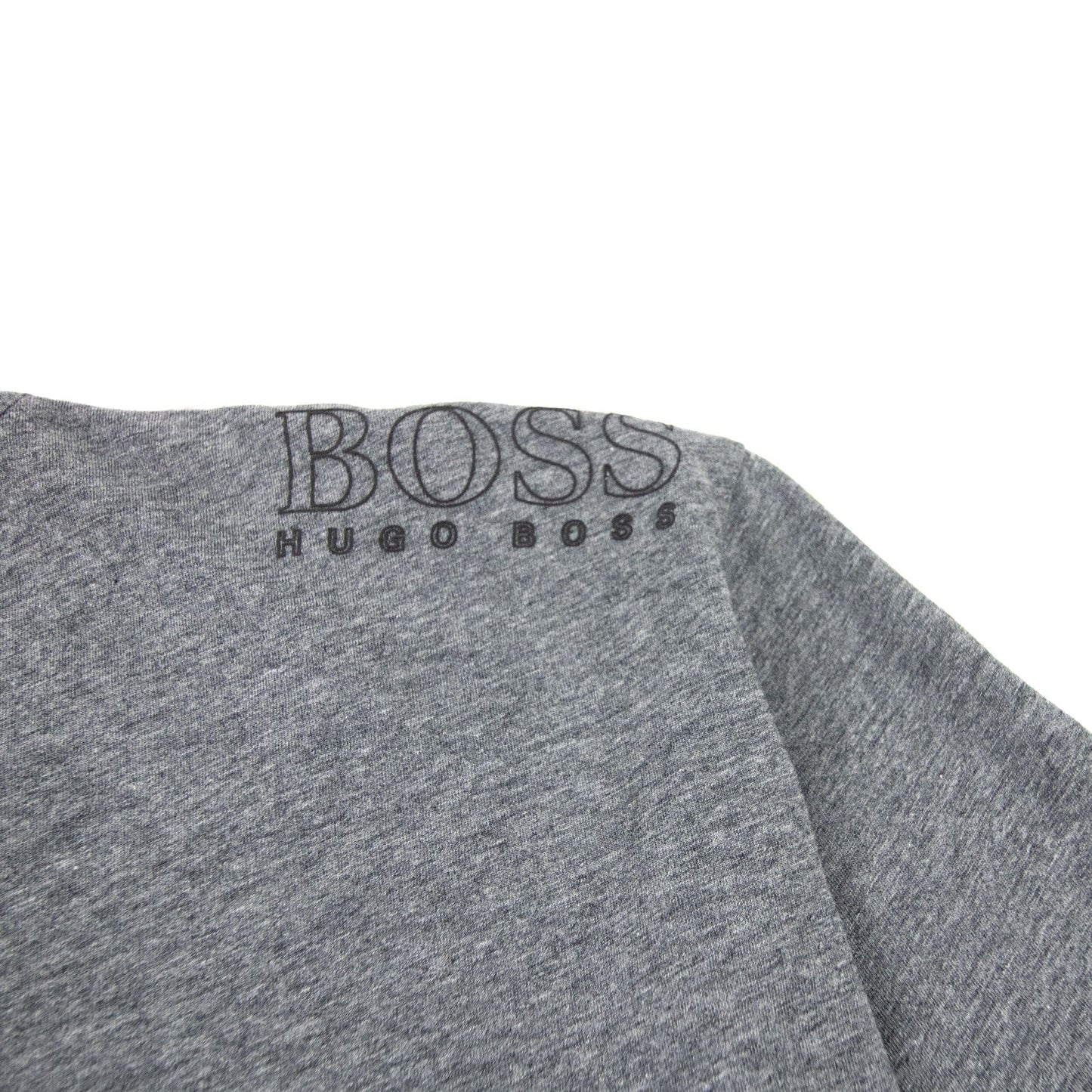 Hugo Boss Regular-fit T-shirt With Contrast Logo Grey 037