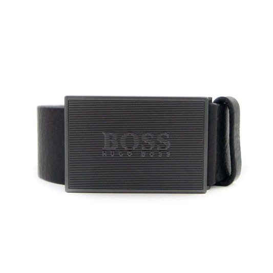 Hugo Boss Icon Logo Belt Black 001