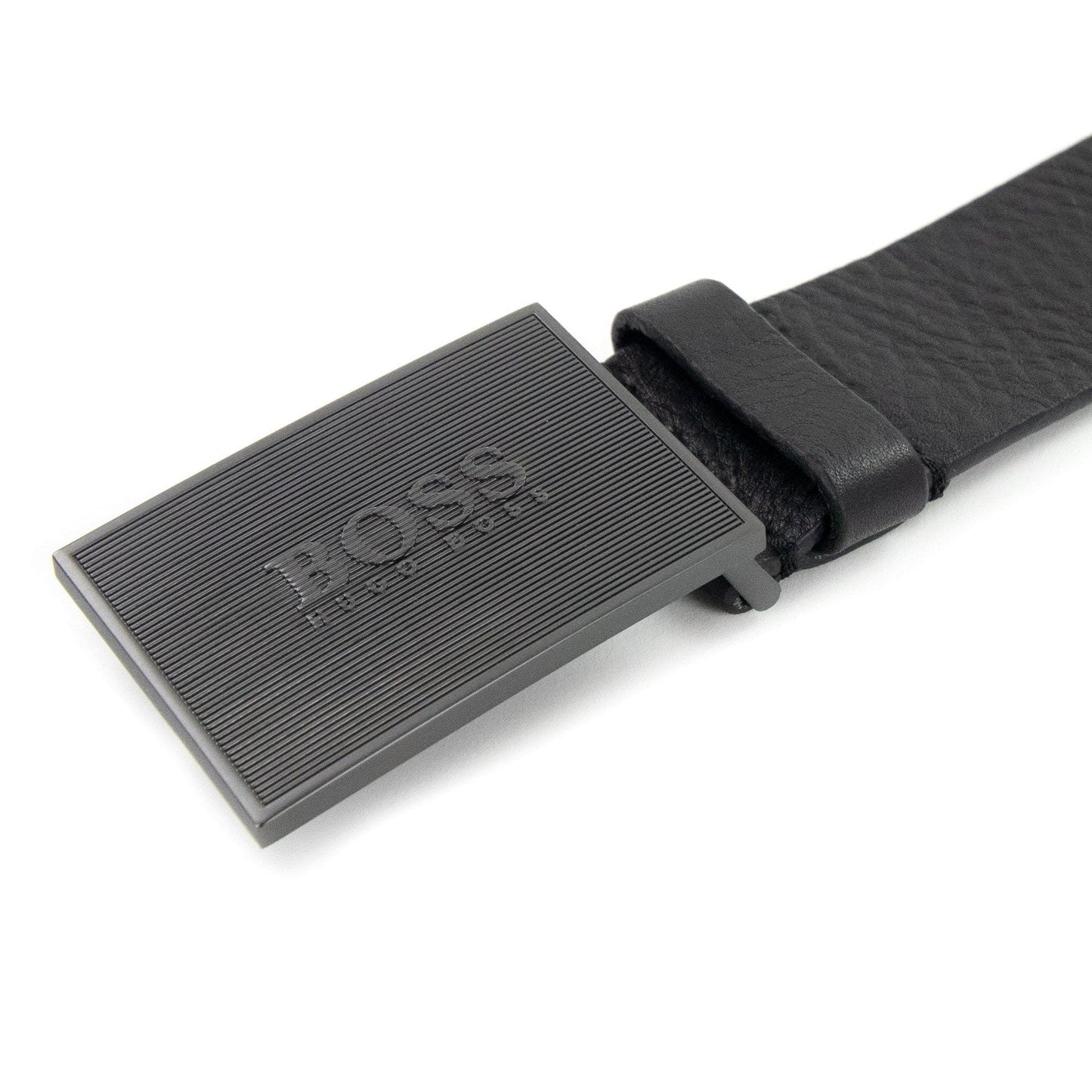 Hugo Boss Icon Logo Belt Black 001