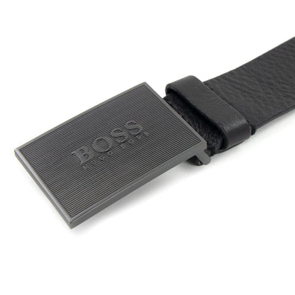 Hugo Boss Icon Logo Belt Black 001