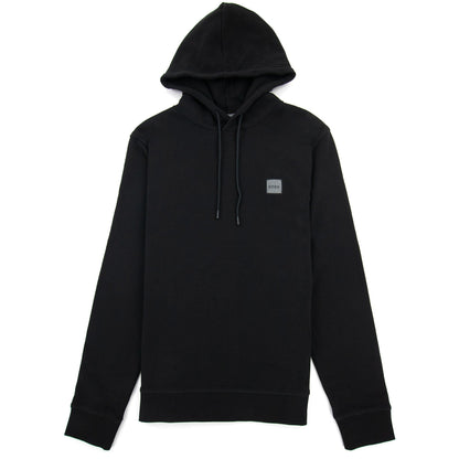 Hugo Boss Wetalk 1 Patch Logo Hoodied Sweatshirt Black 001