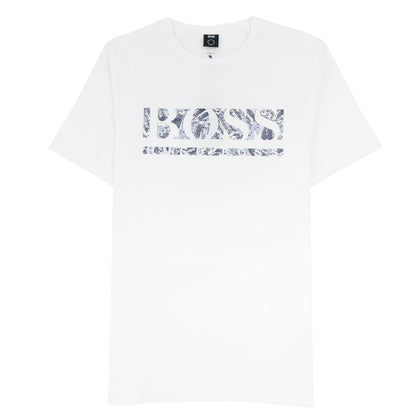 Hugo Boss Tee 1 Logo T Shirt White 100