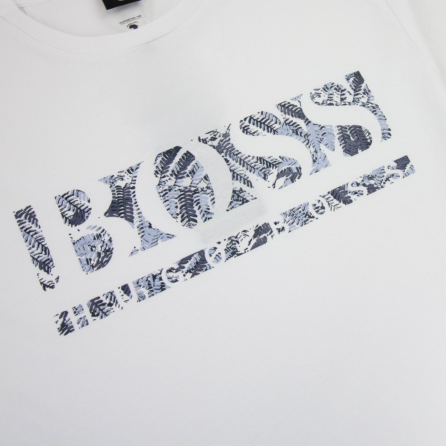 Hugo Boss Tee 1 Logo T Shirt White 100