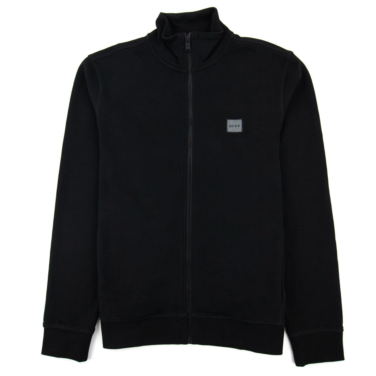 Hugo Boss Zestart 1 Patch Logo Funnel Neck Sweat Black 001