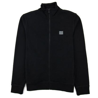 Hugo Boss Zestart 1 Patch Logo Funnel Neck Sweat Black 001