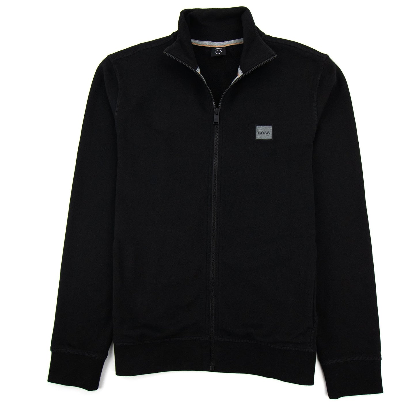 Hugo Boss Zestart 1 Patch Logo Funnel Neck Sweat Black 001