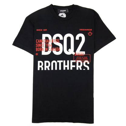 Dsquared2 Dsq2 Bro Cool T Shirt Black
