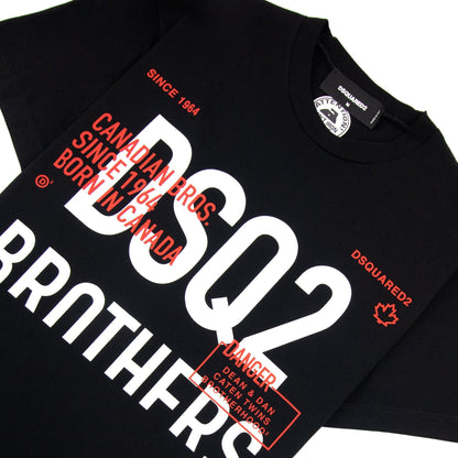 Dsquared2 Dsq2 Bro Cool T Shirt Black