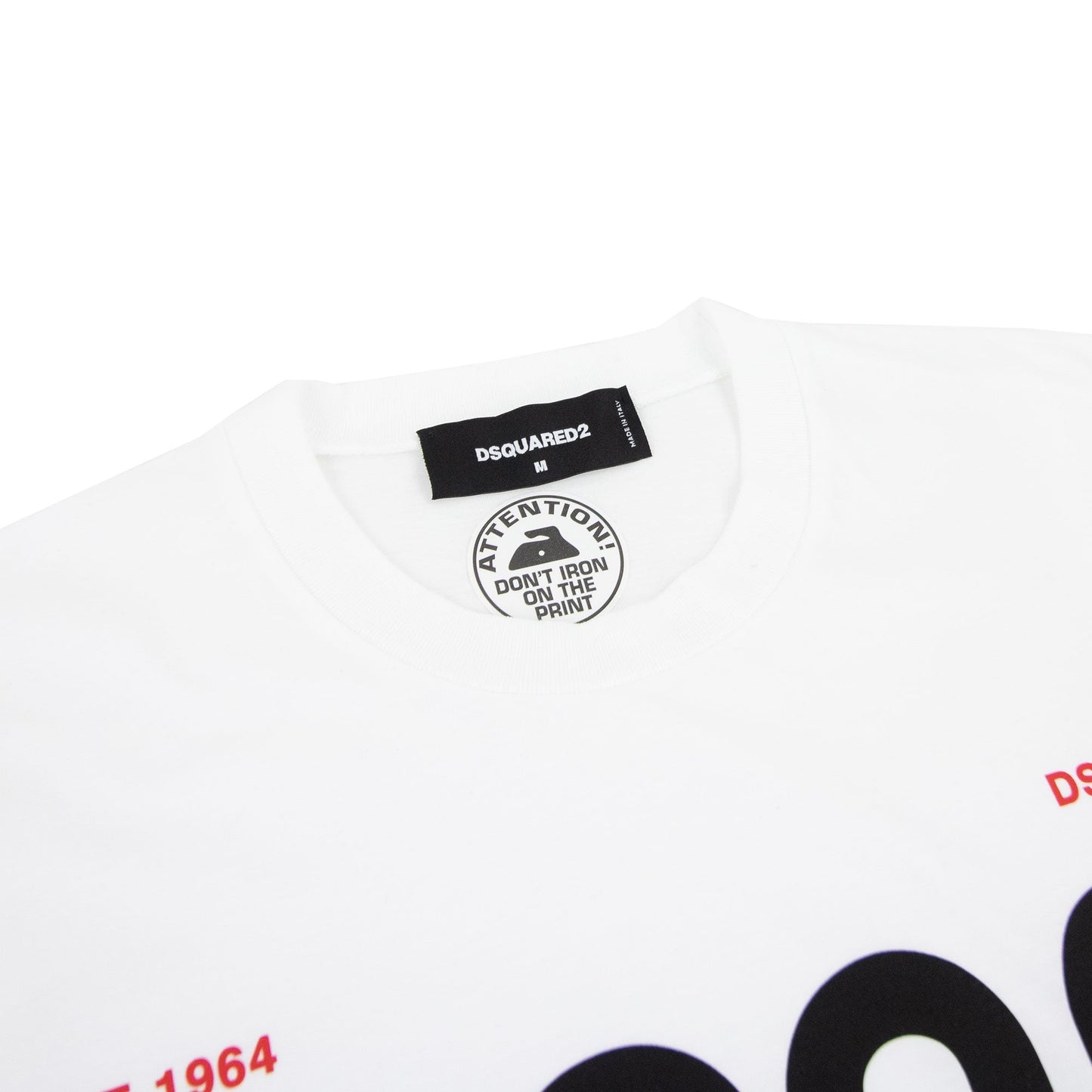 Dsquared2 Dsq2 Bro Cool T Shirt White 100