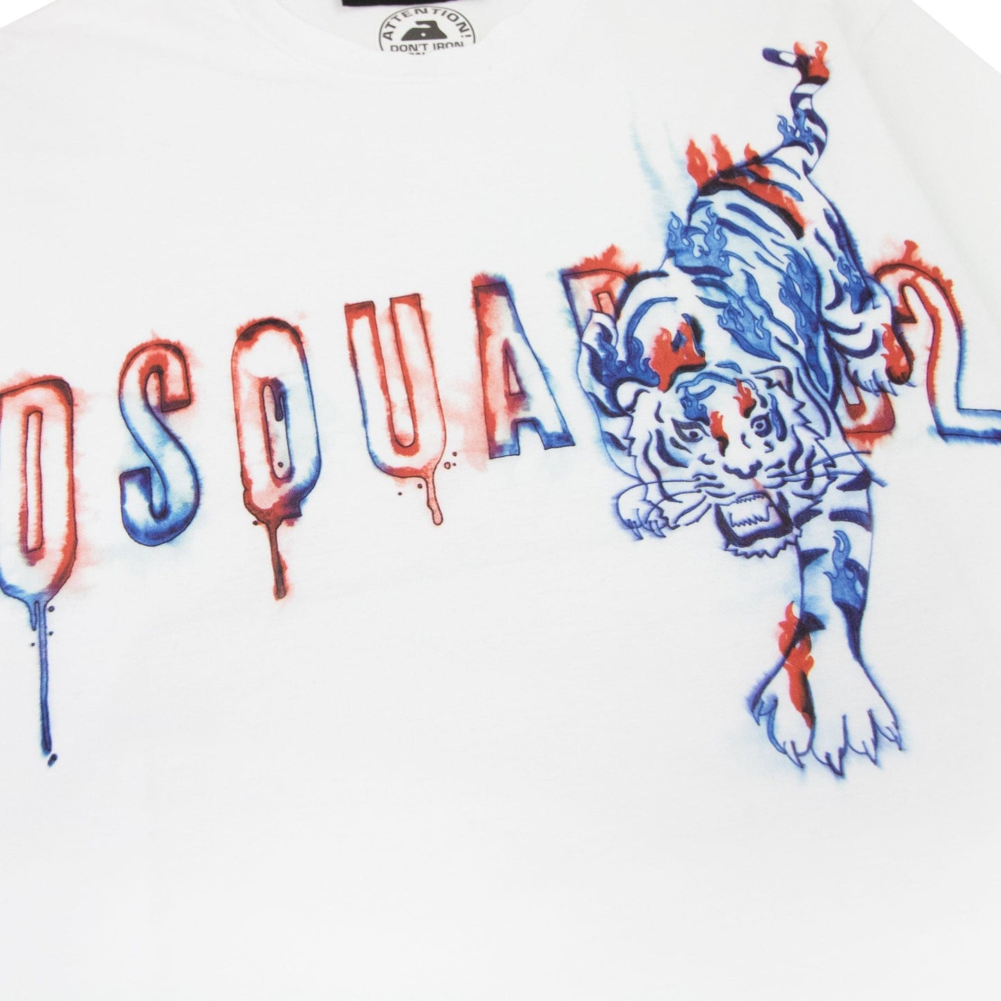 Dsquared2 Doodle Logo T Shirt White 100