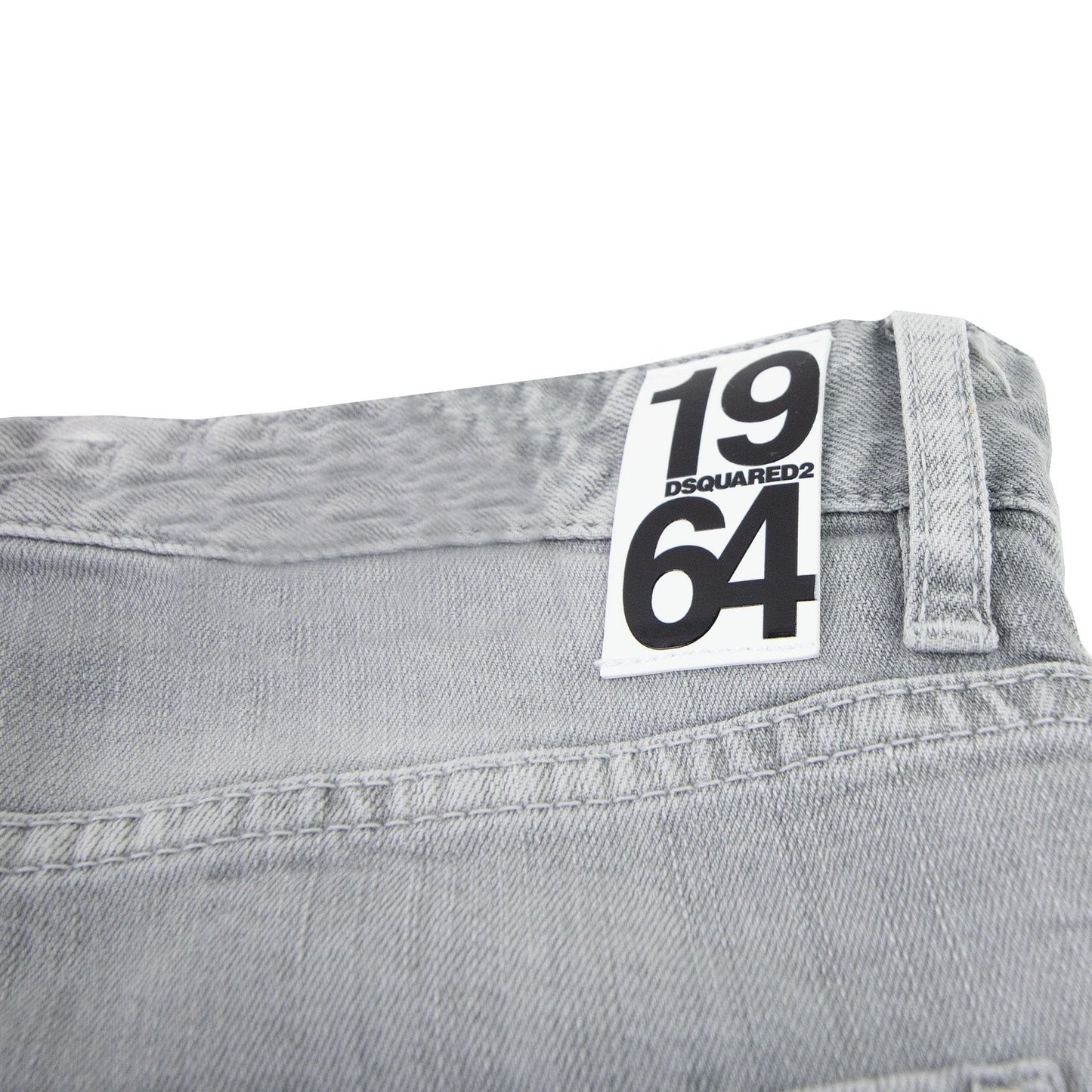 Dsquared2 Piranha Grey Denim Wash Cool Guy Jeans Grey 852
