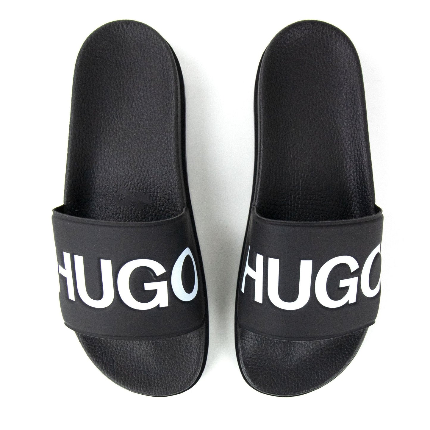 Hugo Boss Contrast Logo Sliders Black 002