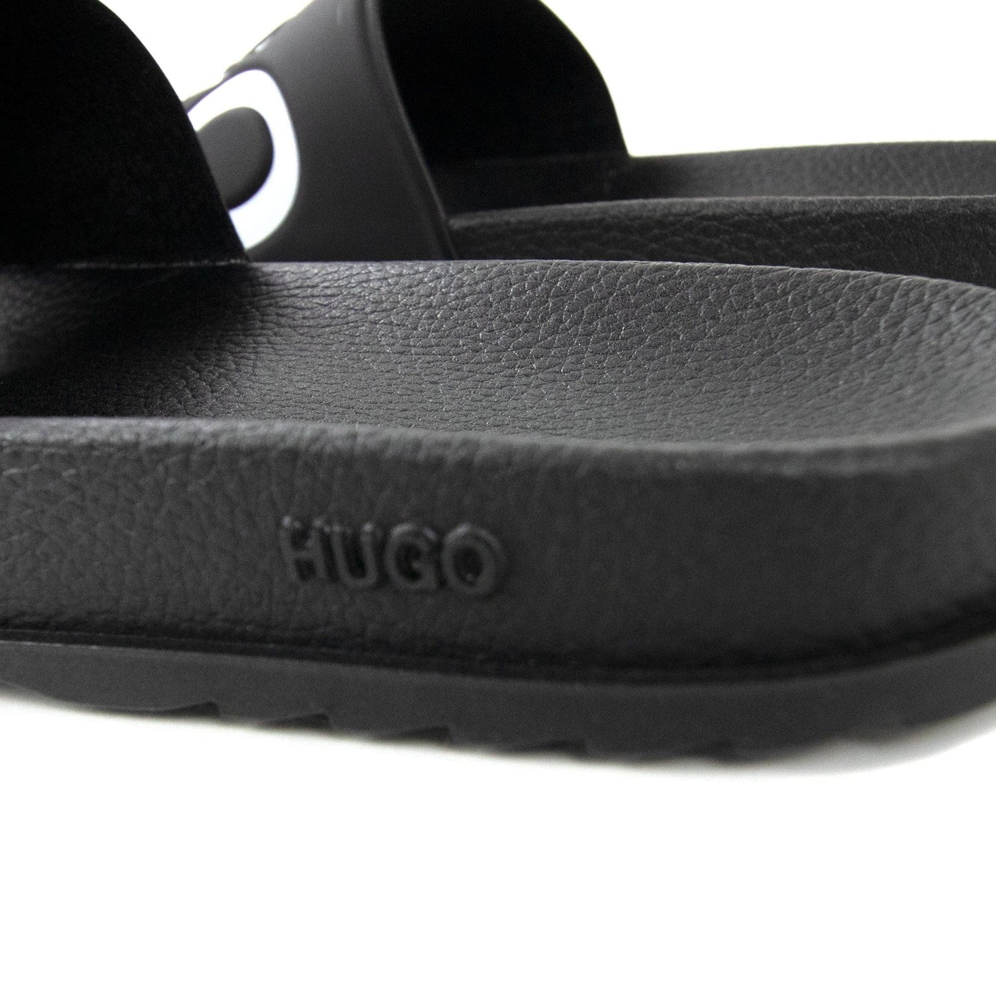 Hugo Boss Contrast Logo Sliders Black 002