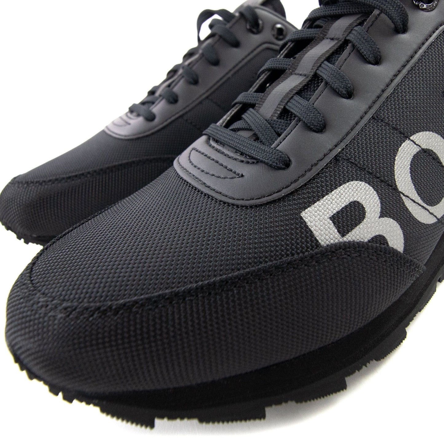 Hugo Boss Parkour Logo Trainers Black 001