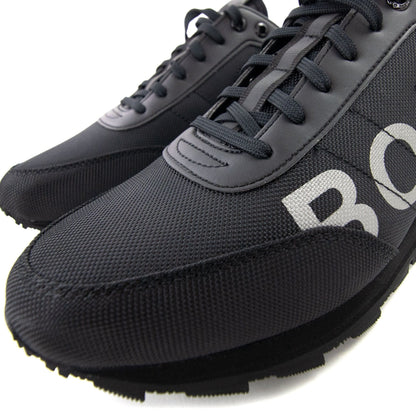 Hugo Boss Parkour Logo Trainers Black 001