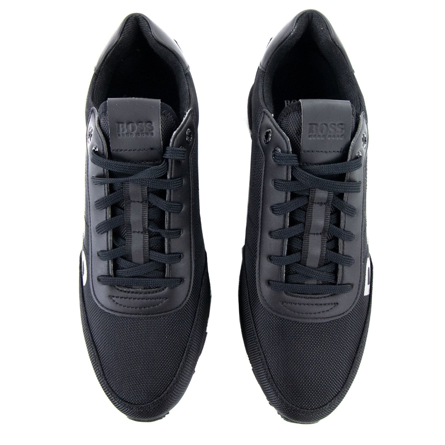 Hugo Boss Parkour Logo Trainers Black 001