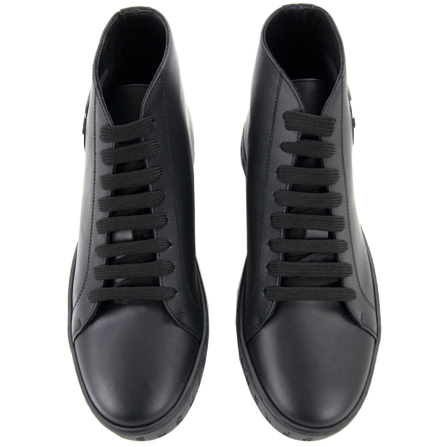 Versace Versus Lion Head High Top Sneaker Black