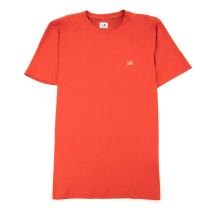 Cp Company Reverse Google Print T-shirt Fiery Red 455