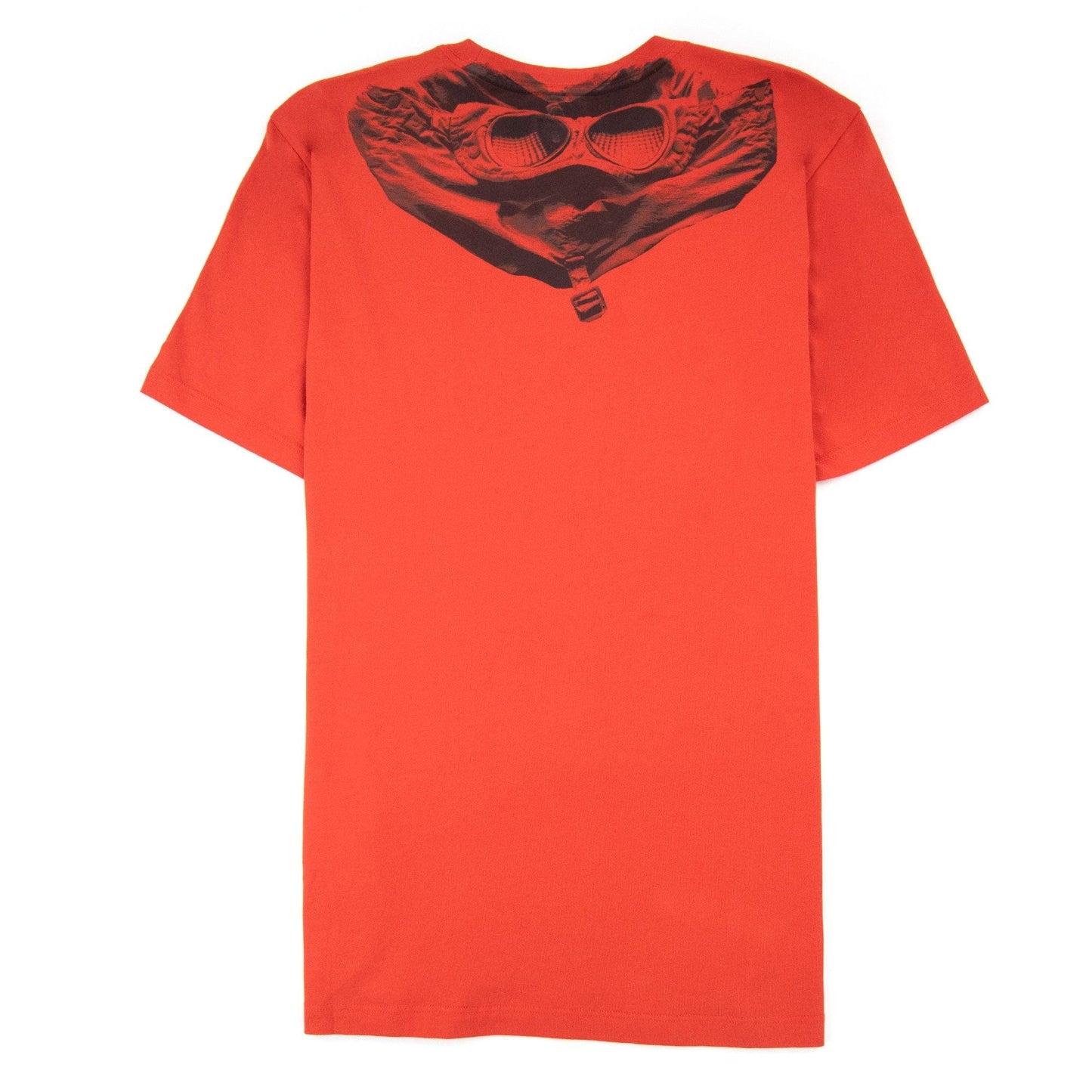 Cp Company Reverse Google Print T-shirt Fiery Red 455