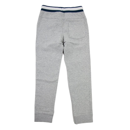 Hugo Boss Fleece Bottoms Leg Sign Grey/electric Blue